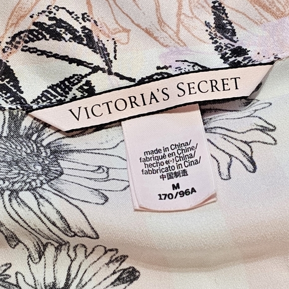 Victoria's Secret Floral Satin Romper - Picture 8 of 9